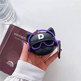 YSTIFYRA Front & Back Case for CUTE HIP HOP DOG (COMPATIBLE ONLY FOR APPLE AIRPODS PRO & PRO 2nd Generation Model)