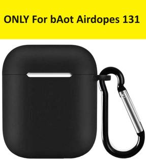 capo Silicone Velcro Headphone Case For Boat Airdopes 131, Boat Airdopes 138