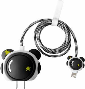 infuze Silicone Press Stud Headphone Case For Compatible with Apple 20W Adapter