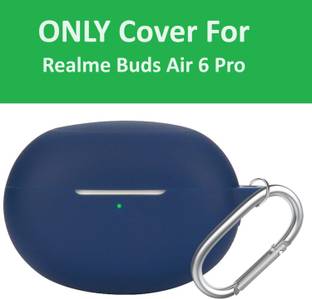 StyleOxx Silicone Press and Release Earbuds Case For Realme Buds Air 6 Pro