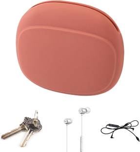Zumie Silicone Press and Release Earbuds Pouch For All brands Earphones