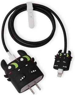 MOBISINGH Silicone Pull String Headphone Case For Compatible with Apple 20W Adapter