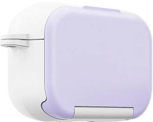 SEHUB Silicone Press Stud Earbuds Case For Protective Flip-Stand Case Cover for AirPods Pro 2 with Built-in Kickstand