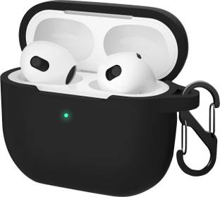 KANSOL Silicone Velcro Earbuds Case For Apple Airpods 4 | Apple AirPods 4th Gen (2024)