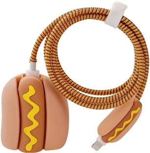 prozzile Silicone Press Stud Headphone Case For Compatible with Apple 20W Adapter