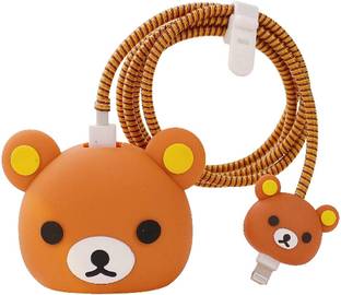 prozzile Silicone Press Stud Headphone Case For Compatible with Apple 20W Adapter