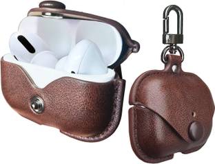 Baazmo Leather Press and Release Headphone Case For Apple Airpods PRO 2nd Generation