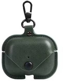 Naveeneha Leather Press Stud Earbuds Case For Apple Airpods Pro 2, Apple Airpods Pro