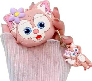 YSTIFYRA Front & Back Case for CUTE PINK KITTY (COMPATIBLE ONLY FOR APPLE AIRPODS PRO & PRO 2nd Generation Model)