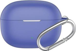 REIOX Silicone Velcro Earbuds Case For Realme Buds T200 Lite Soft Silicone Case Cover