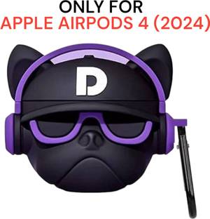 BinkSon Silicone Press Stud Earbuds Case For Apple Airpod 4 Gen (2024)