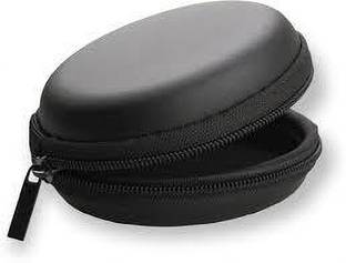 Ikkoo Leather Zipper Headphone Pouch For Universal