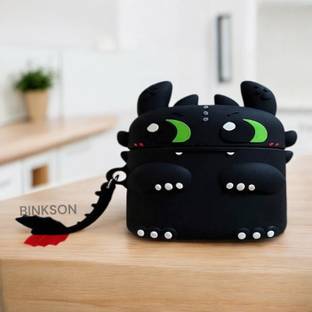 BinkSon Silicone Press Stud Earbuds Case For Apple Airpods Pro 2nd Generation/ Apple Airpods Pro 1st Generation