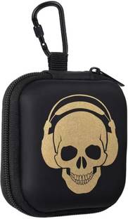 Flipkart SmartBuy Leather Zipper Headphone Case For Universal