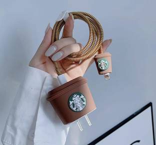 Midos Silicone Press Stud Headphone Case For iPhone Charger 18w / 20w Case