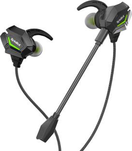 SpinBot BattleBudz W20 Wired Gaming Earphones with Boom Mic for Mobiles,PC,Xbox Wired Gaming