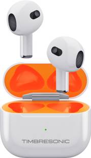 TIMBRESONIC Pod Pro TWS BT v5.1, BT Headset White, 20H Playtime Bluetooth