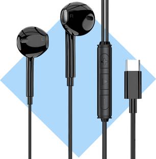 Yildiz BassHeads 100 Wired Earphones with Mic For One_Plus Nord 4/CE/2T/CE3/10T[27] Wired