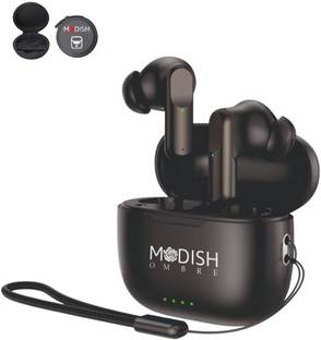 ModishOmbre Earbuds with Quad Mic Active ENC & Touch Control & 42 Hrs Battery Life Bluetooth
