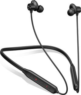 CARRON Bullets C2 - MAGNETIC POWER OFF/ON 48Hr Playtime Headphone Neckband (BK3) Bluetooth