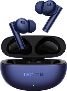 realme Buds Air 5 with 50dB ANC, 12.4mm Dynamic Bass Driver and upto 38 hours Playback Bluetooth Headset