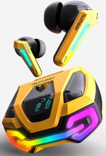 Number Super Buds GT M9 Gaming TWS Earbuds, 60Hr Playback, ANC, 4 Mic ENC, Dual Pairing Bluetooth