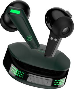 नॉइस Buds Combat Z with 50 Hours Playtime, Ultra-low Latency(35ms), Quad Mic ENC ब्लूटूथ हेडसेट