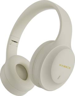 Hammer Vibe ENC Bluetooth Headphone, 40mm Driver, Dual Pairing, 50hrs Playtime Bluetooth & Wired