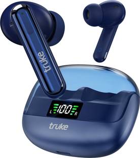 truke Buds Vibe with 35dB ANC, 4Mic ENC, 13mm Speaker, 48H Playtime, 40ms Low Latency Bluetooth