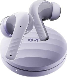 GOBOULT W35 with 48 Hrs Battery Life,4 Mic ENC, Wavy Shell Design, Made in India, 5.4v Bluetooth