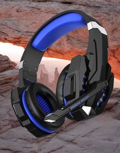PunnkFunnk GM K20 Gaming Headset, Over Ear Gaming Headphones with Mic Wired Gaming