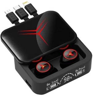 Life Like TWS With Led Display Slider Charging Box EarBuds With Mic Bluetooth