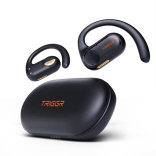 TRIGGR Ergobuds 1 OWS with FocalWave Tech, 48Hr Battery, Quad Mic ENC, Rapid Pair, v5.4 Bluetooth