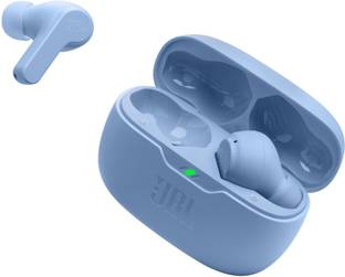 JBL Vibe Beam TWS, 32Hr Playtime, IP54, Smart Ambient & TalkThru Mode Bluetooth