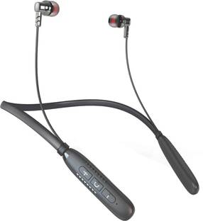 Unix Noble 24 Hours Playing Time Fast Charging Bluetooth Neckband Bluetooth