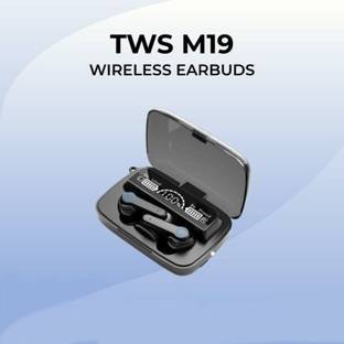 Jeevan jyoti agency M19 TWS Earbuds BT 5.1 3D Touch True Wireless Headsets Earphones Wireless Y13 Bluetooth