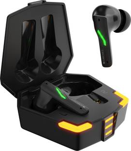ZEBRONICS ZEB-PODS zi 6 (Beast),Gaming TWS, 24H Backup, BTv5.4, Splash Proof,Flash Connect Bluetooth