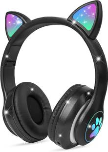 DAEMON Kids Bluetooth Headphones, LED Light Up Over Ear Kids Wireless Headphones Bluetooth