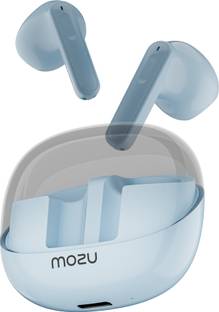 Mozu Flexibuds Klear with ENC,Mems Mic,Game Mode,Low Latency Transparent earbuds Bluetooth