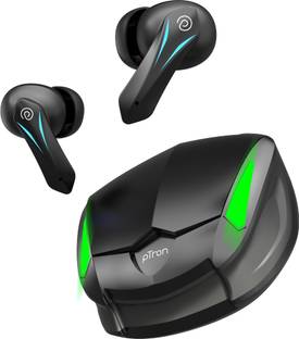 PTron Basspods Flare w/ 40ms Gaming Low Latency, 35Hrs Playtime,Clear Calls,RGB Lights Bluetooth
