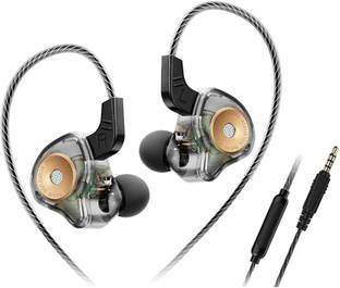 Concept Kart QKZ AK6-Ultra In-ear Monitors with Mic, 10 mm Dynamic Driver Wired