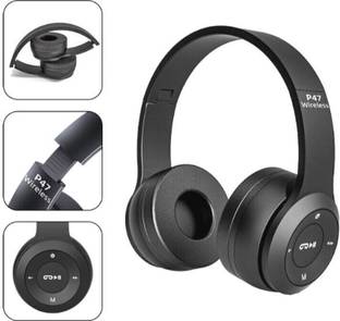 GUGGU UR-1010 P47 Headset Super Extra Bass Bluetooth Headset (Furious On the Ear) Bluetooth