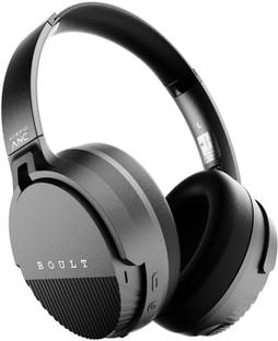 Boult Boost Hybrid ANC & ENC Mic, 65H Battery, 40mm Boosted Drivers, DSP Audio, 5.4v Bluetooth