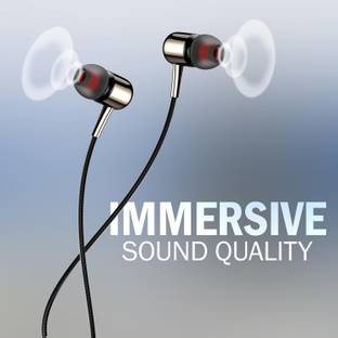 EARBASS WINNERNICE B12 4D Dual Driver, Gaming Wired Headphones with & Noise Cancelling Wired
