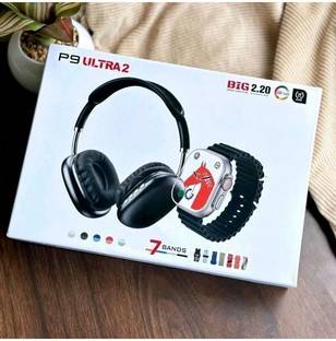 Shofieo Smartwatch with Wireless Headphones Combo | 2.20″ Big Display Smart Watch Bluetooth