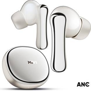 Mivi Superpods Halo, 60Hrs PT, Spatial Audio, 35db ANC, Equalizer App Supp, Fast Chg. Bluetooth