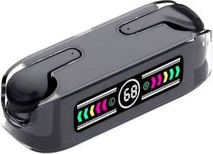 HOUSE OF SOUND M12 MAX Earbuds 13mm HD Dynamic Driver,Touch Control,Transparent Digital Display Bluetooth