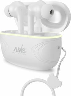 AAMS AirDoze Music with Game Mode(45ms), Quad Mic ENC, 40 Hours Playback & LED Lights Bluetooth Gaming