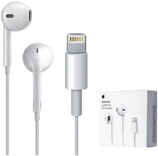 Muvit Lightning Wired Earphone [MFi Certified] Built-in Mic-iPhone 14/13/12/11 Wired