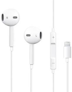 Vntex iPhone wired Earphone Built-in Mic, Mfi Certified earphones Wired Headset Wired